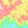 Bairro dos Grilos topographic map, elevation, terrain