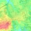 Peachtree Acres topographic map, elevation, terrain