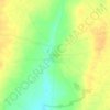 Velingara topographic map, elevation, terrain