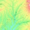 Xixian topographic map, elevation, terrain