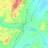 Waipawa topographic map, elevation, terrain