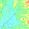 Barongis topographic map, elevation, terrain