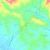 Buga topographic map, elevation, terrain