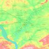 Lancaster topographic map, elevation, terrain
