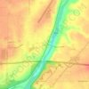 Dayton topographic map, elevation, terrain