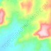 Matira topographic map, elevation, terrain
