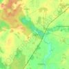 Czaple topographic map, elevation, terrain