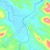 Inalig topographic map, elevation, terrain