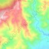 Lumayang topographic map, elevation, terrain