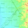 Midsayap topographic map, elevation, terrain