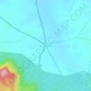 Borigumma topographic map, elevation, terrain