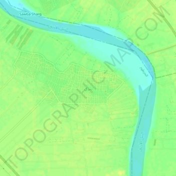 Butry topographic map, elevation, terrain