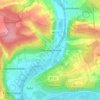 Obereisenheim topographic map, elevation, terrain