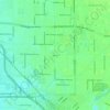 Aurora topographic map, elevation, terrain