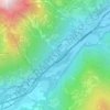 Rival topographic map, elevation, terrain