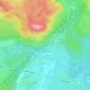 Les Cazals topographic map, elevation, terrain
