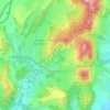 Bronsil topographic map, elevation, terrain