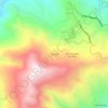 Yanatha topographic map, elevation, terrain