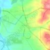 Beech Island topographic map, elevation, terrain