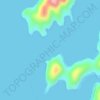 Whitsundays topographic map, elevation, terrain