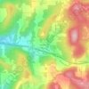 West Windsor topographic map, elevation, terrain