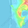 Cuma topographic map, elevation, terrain