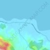 Danao topographic map, elevation, terrain
