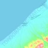 Las Khorey topographic map, elevation, terrain