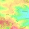 Kraków topographic map, elevation, terrain