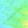Ban San Nuea topographic map, elevation, terrain