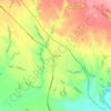 Kakaramea topographic map, elevation, terrain