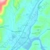 North Dayton topographic map, elevation, terrain