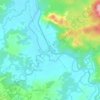 Trinidad topographic map, elevation, terrain