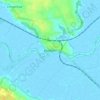 Reedham topographic map, elevation, terrain