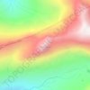 Storskredfjellet topographic map, elevation, terrain