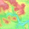 Schamhaupten topographic map, elevation, terrain