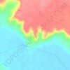 Monte Alegre topographic map, elevation, terrain