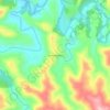 Linha Gaúcha topographic map, elevation, terrain