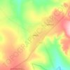 Verena topographic map, elevation, terrain