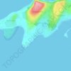 Pango topographic map, elevation, terrain