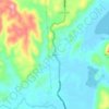 Mala topographic map, elevation, terrain