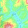 Calanasan topographic map, elevation, terrain