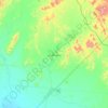 As Samad topographic map, elevation, terrain