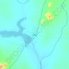 Yalgo topographic map, elevation, terrain