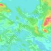 Riistavesi topographic map, elevation, terrain