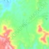 Escoting topographic map, elevation, terrain