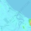Narathiwat topographic map, elevation, terrain