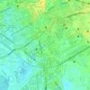 Frere Hall topographic map, elevation, terrain