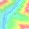 Jaglot topographic map, elevation, terrain