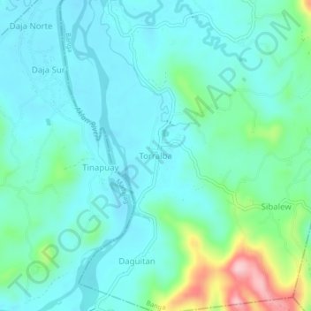 Torralba topographic map, elevation, terrain